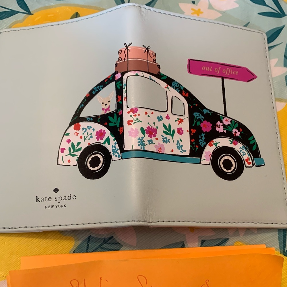 Kate Spade On Vacation passport case